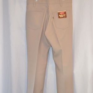 SOLD Vtg Levi's 517 Boot Cut Khaki Mens 33Wx31L